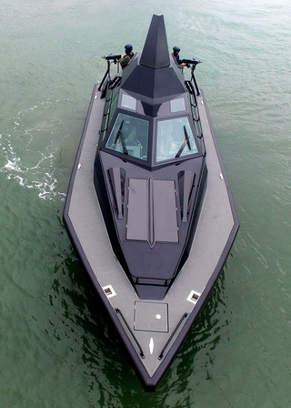 Illustration for article titled Barracuda Is Supposedly The Stealthy Interceptor Boat The World Needs